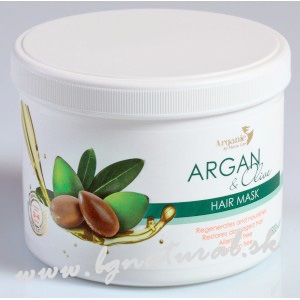 ARGANIC - Maska na vlasy ARGAN a OLIVA 500 ml