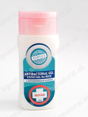 Topvet - Antibakteriálny gél na ruky - hodváb  50 ml