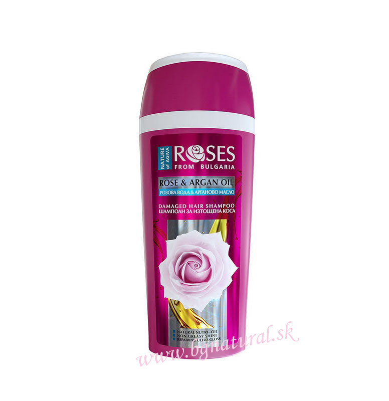 AGIVA ROSES - Šampón na suché a poškodené vlasy Ruža a Argan
