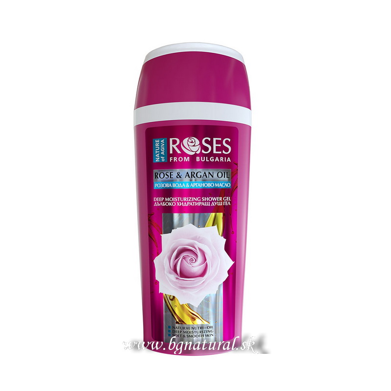 AGIVA ROSES – Hydratačný sprchový gél Ruža a Argan 250 ml