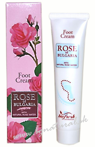 Ružový krém na nohy ROSE OF BULGARIA 75 ml