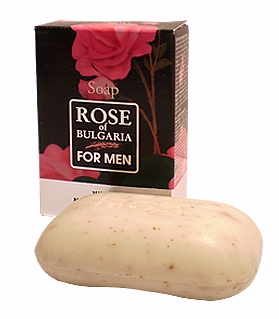 Pánske mydlo ROSE OF BULGARIA s ružovou vodou 100 g