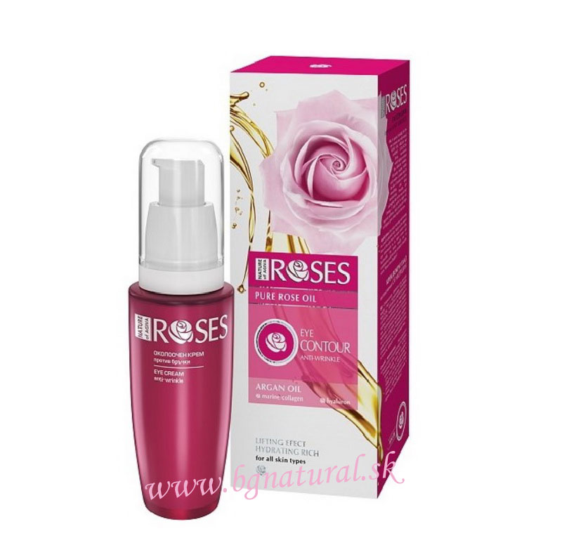 AGIVA ROSES – Intenzívny krém na očné okolie proti vráskam Ruža a argan