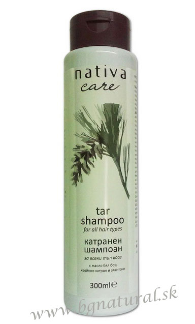 Dechtový šampón NATIVA CARE    300 ml