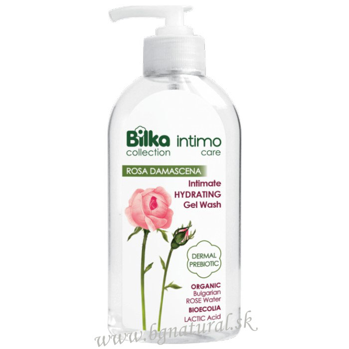 Bilka – Gél na intímnu hygienu s bio ružovou vodou
