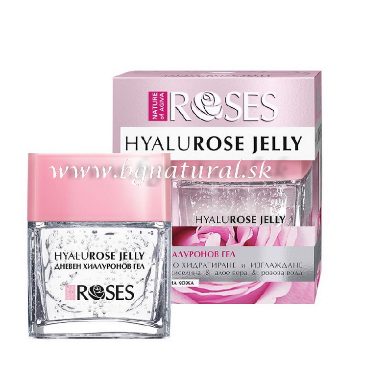 AGIVA ROSES – Denný hyalurónový gél s aloe a ružovou vodou