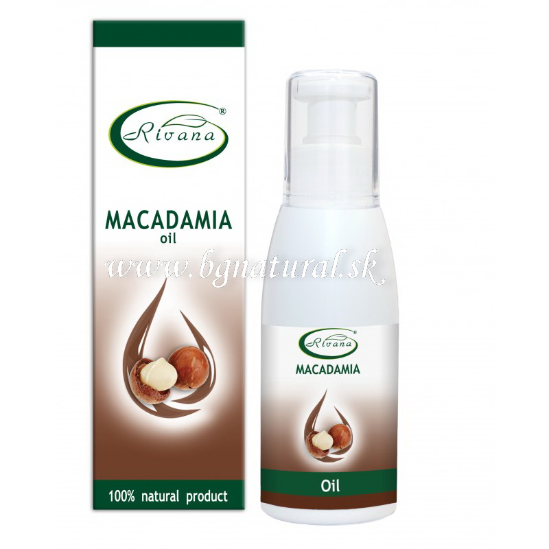 Rivana - 100 %  čistý makadamiový olej 100 ml