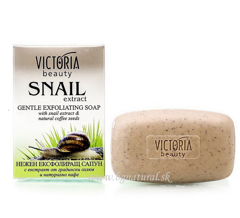 VICTORIA BEAUTY – Jemné exfoliačné mydlo so slimačím extraktom