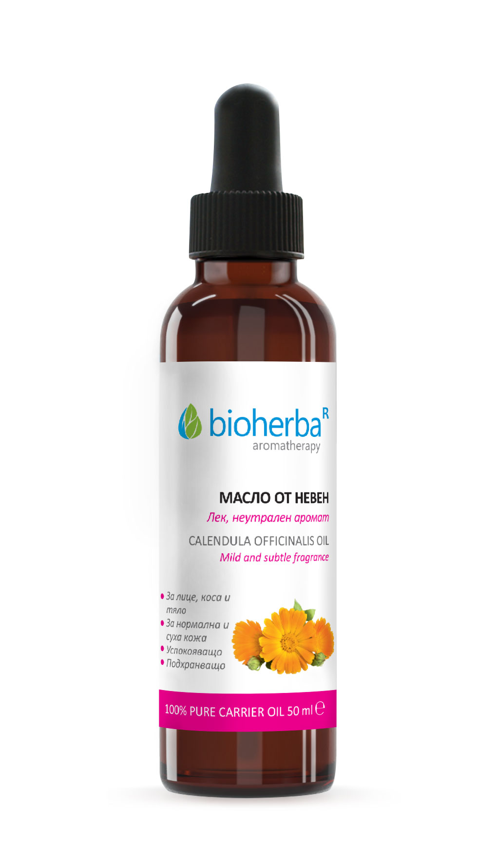 BIOHERBA – 100 % čistý nechtíkový olej 50 ml
