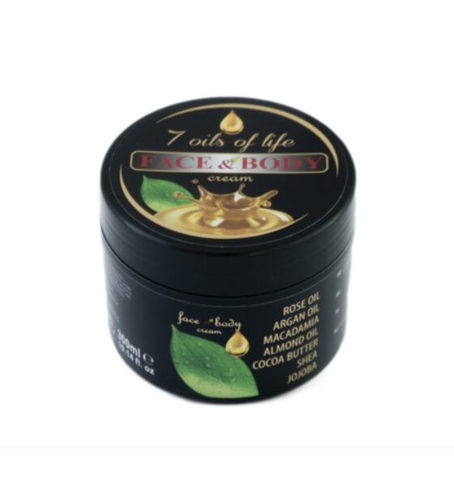 Výživný krém na tvár a telo 7 OILS OF LIFE 300 ml