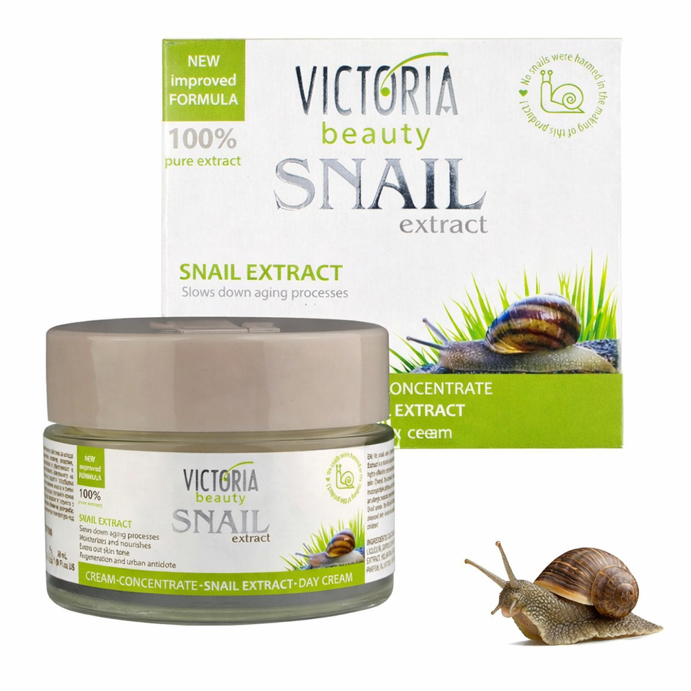 VICTORIA BEAUTY - Koncentrovaný denný pleťový krém so slimačím extraktom