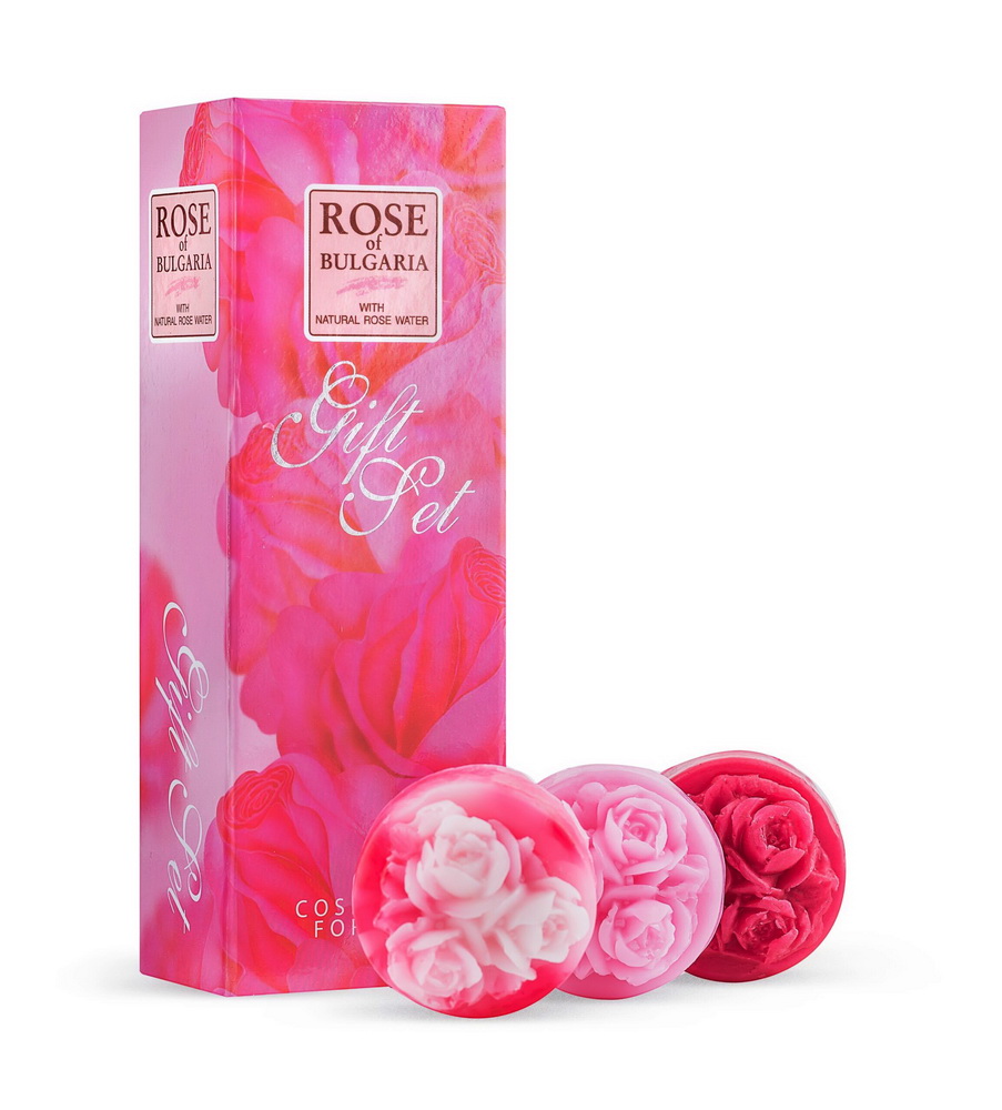 Darčekový set ROSE OF BULGARIA 3 ruže