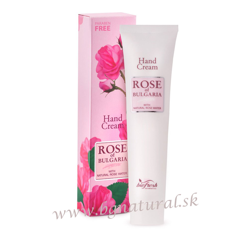 Ružový krém na ruky ROSE OF BULGARIA 75 ml